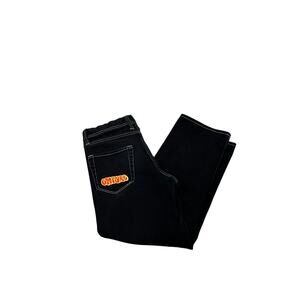 Empyre Relax Black Denim Cropped Pants Jeans Women's Size 26